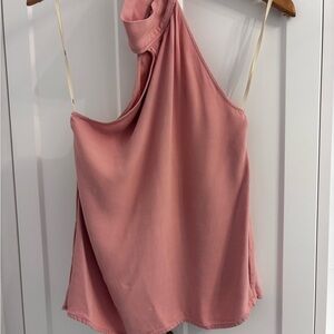 Wilfred Blush Pink Neck Tie Top